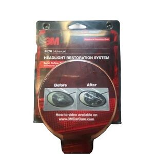 3M Headlight Lens Restoration System, 39008, 1 Kit